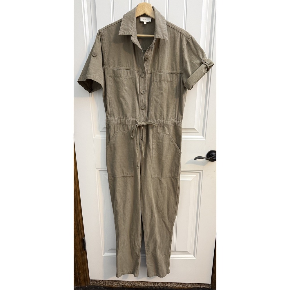 Bohme Celina Olive Green Medium Military Utility Jumpsuit